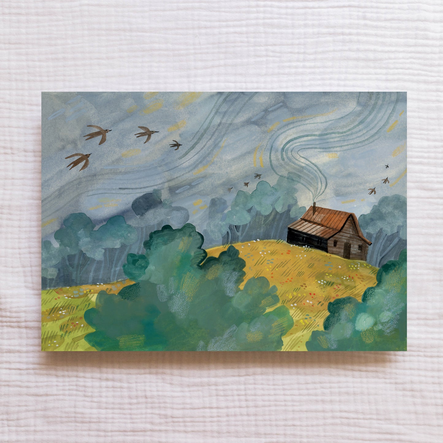 Umělecký tisk — V údolí