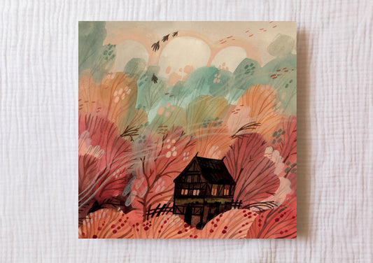 Umělecký tisk — V údolí