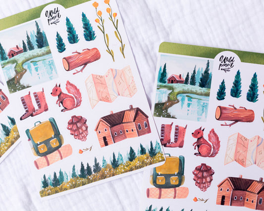 Nálepkový list — Průzkumník