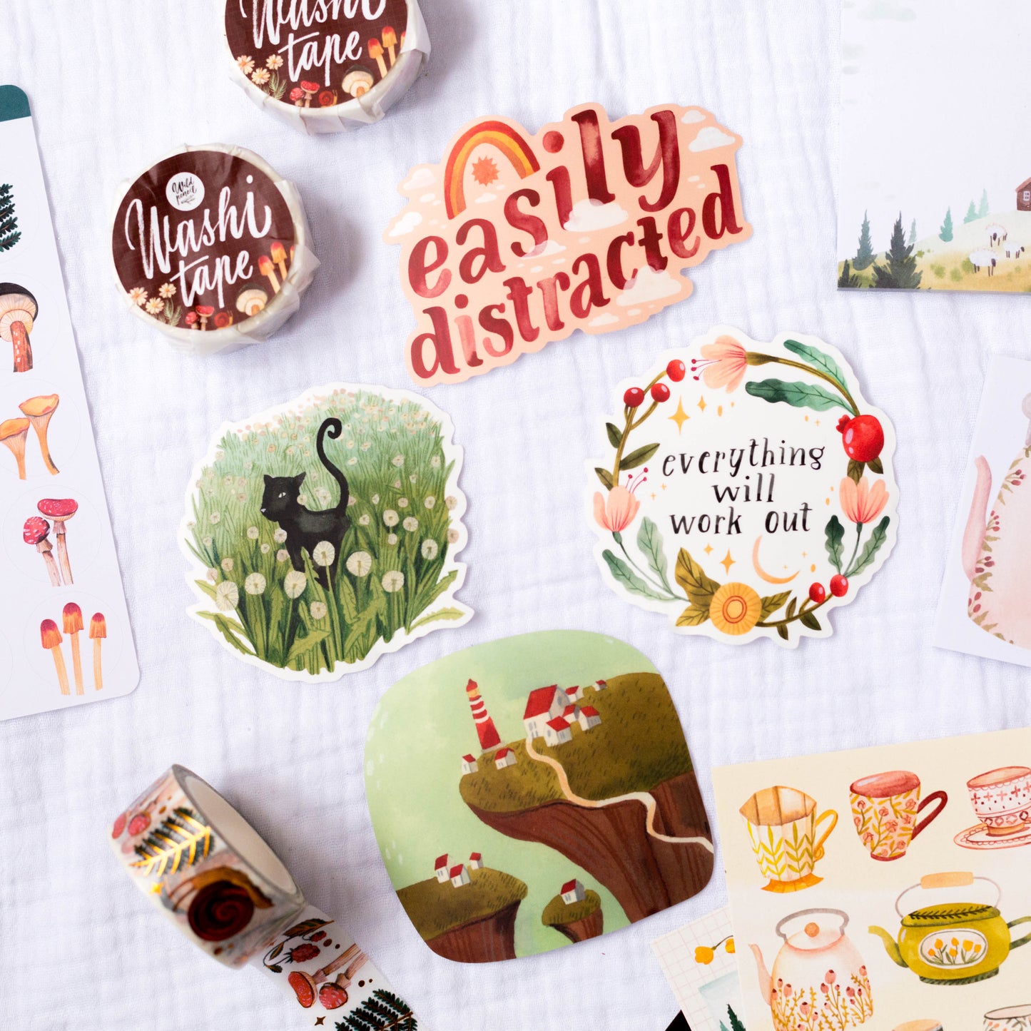 Vinylová nálepka — Mechová chaloupka