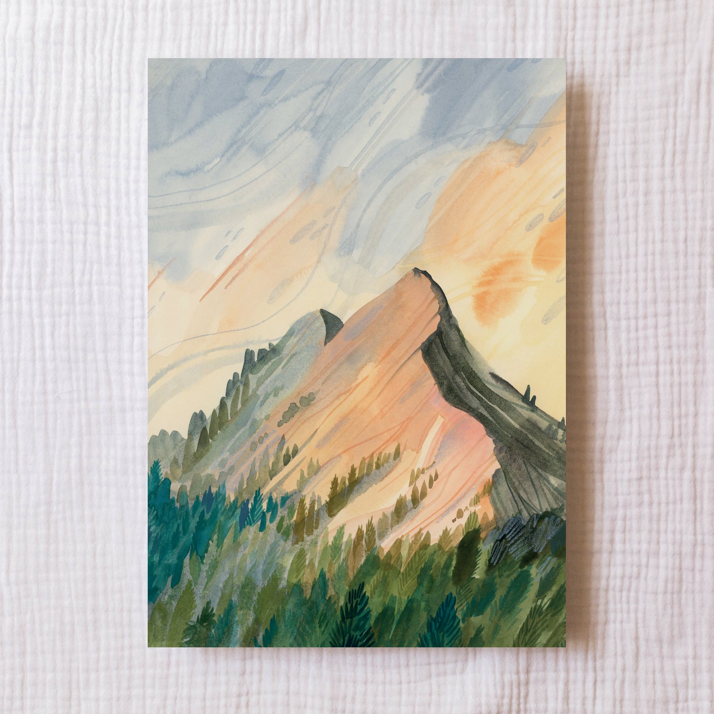 Umělecký tisk — V údolí