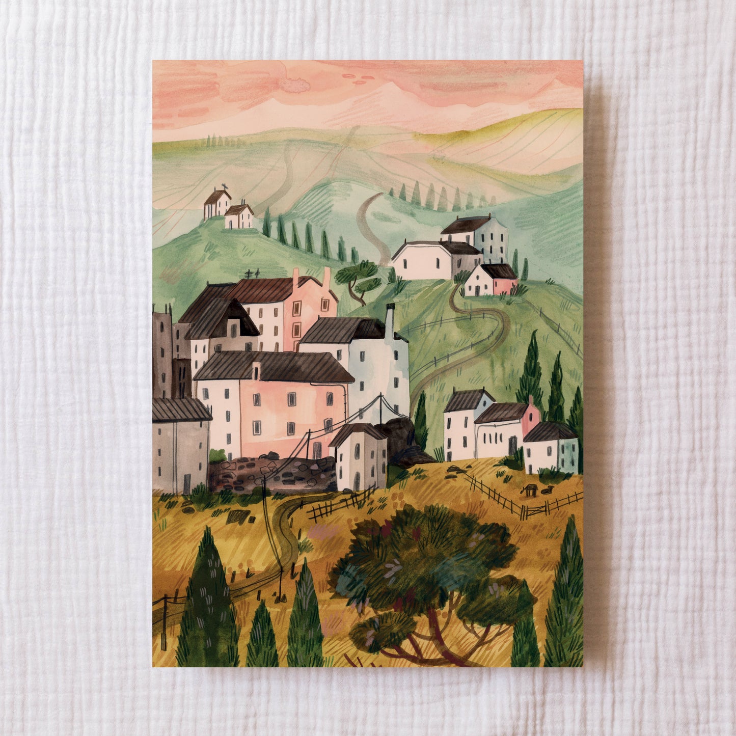 Umělecký tisk — V údolí