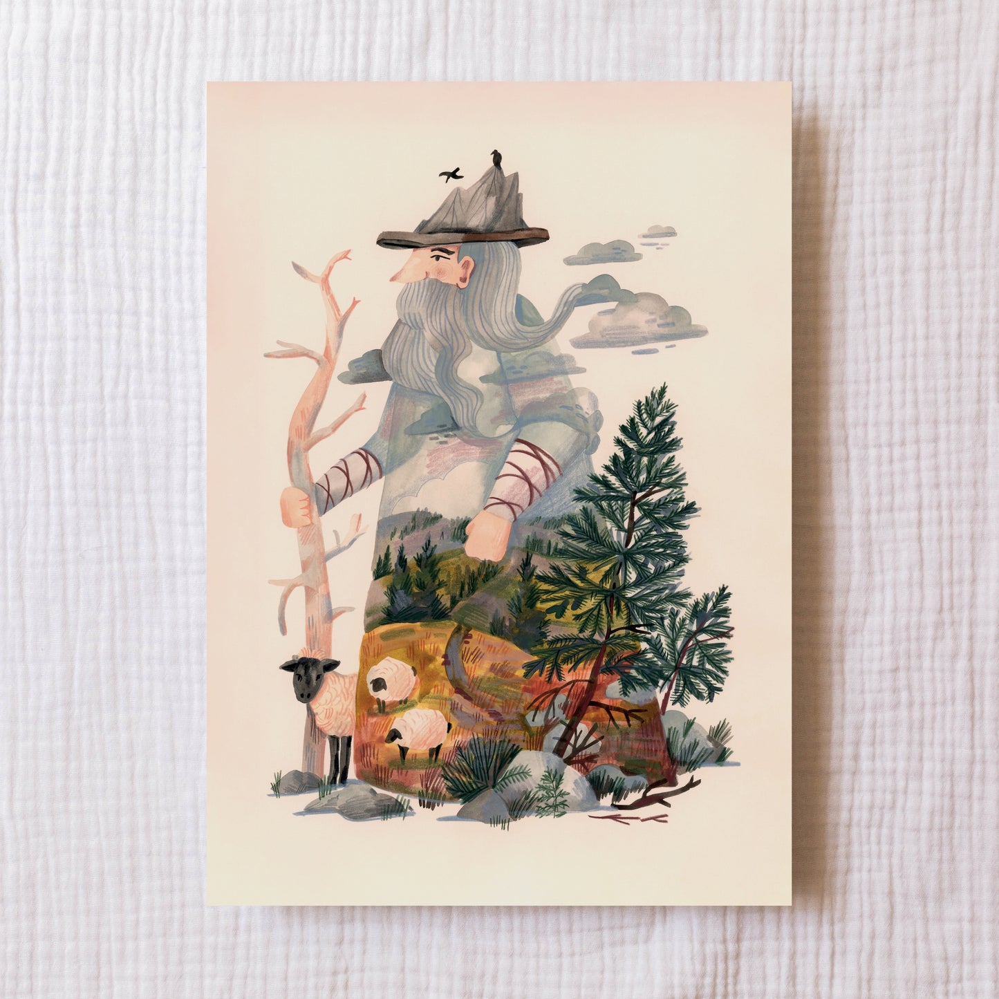 Umělecký tisk — V údolí