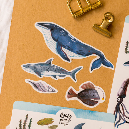 Nálepka — Pod mořem