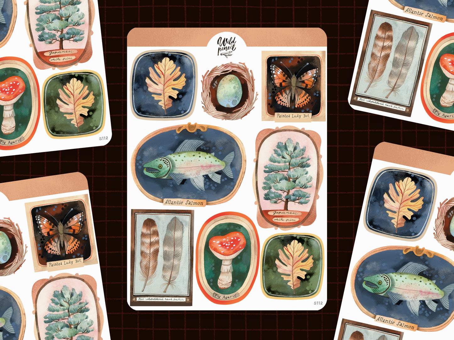 Samolepkový arch — Muzeum