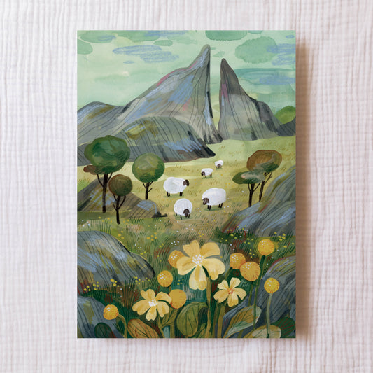 Umělecký tisk — V údolí