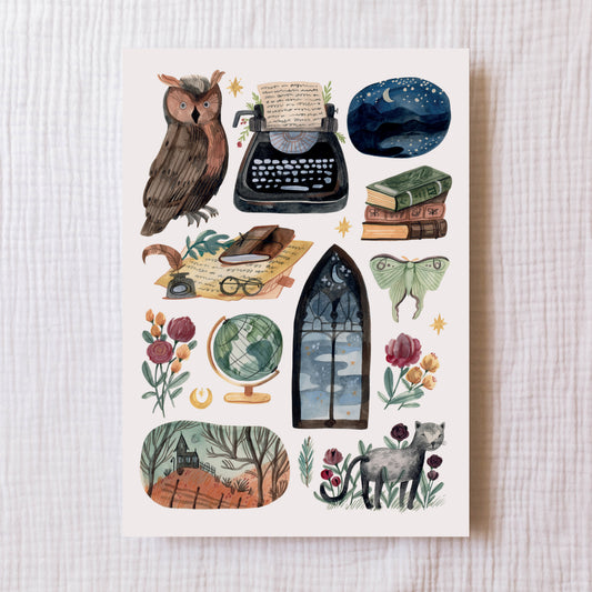 Umělecký tisk — V údolí