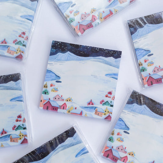 Lepící bloček — Daleko na severu