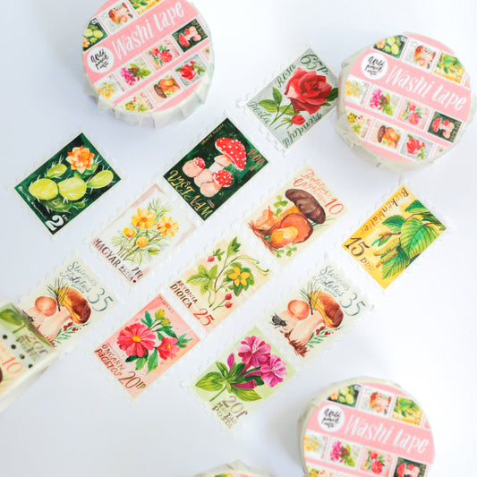 Washi Tape — Botanical Stamps