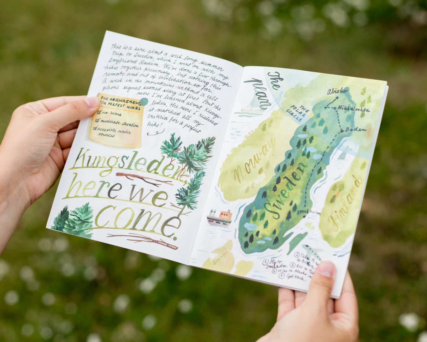 Travel Zine — Under The Midnight Sun