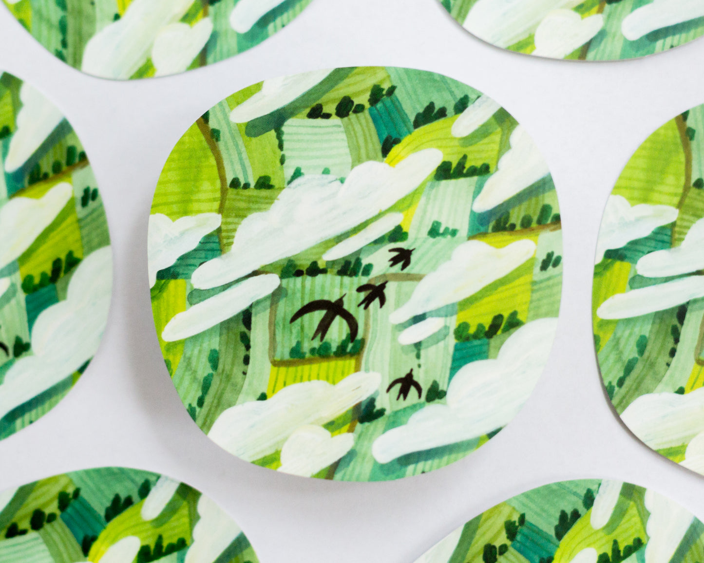 Vinyl Sticker — In Flight