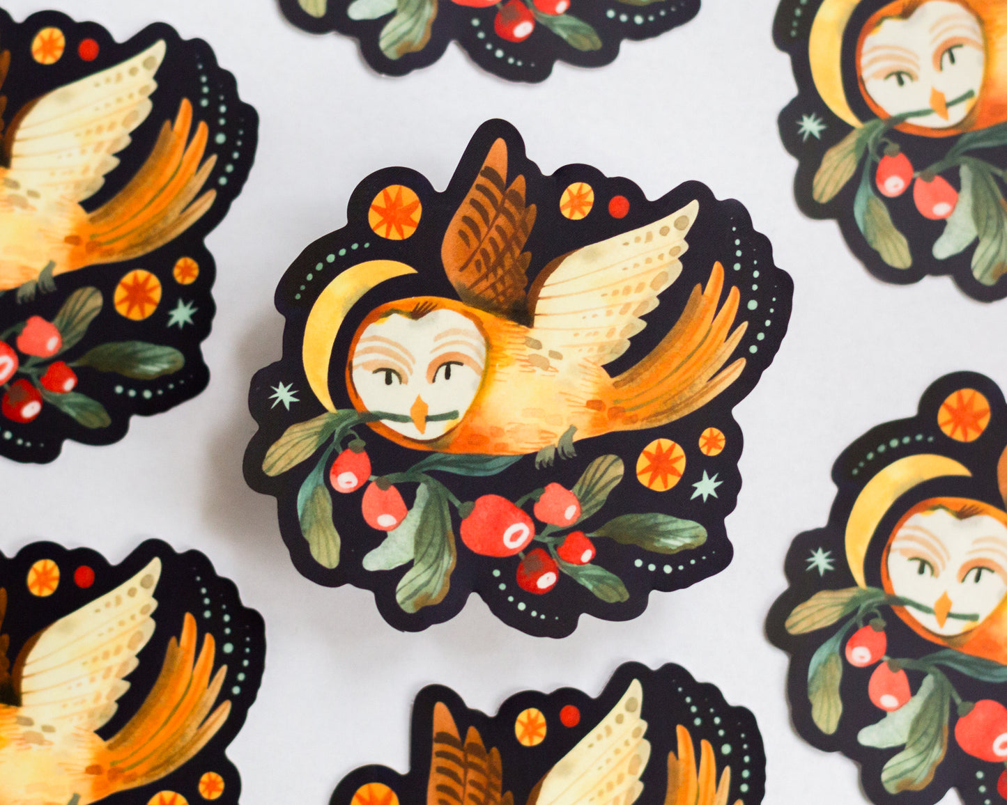 Vinylová samolepka — Černá kočka