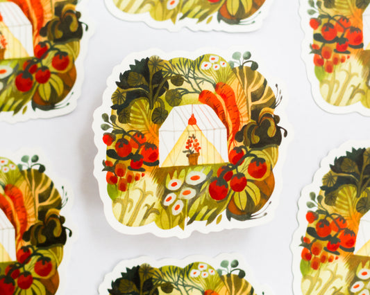 Vinylová samolepka — Černá kočka