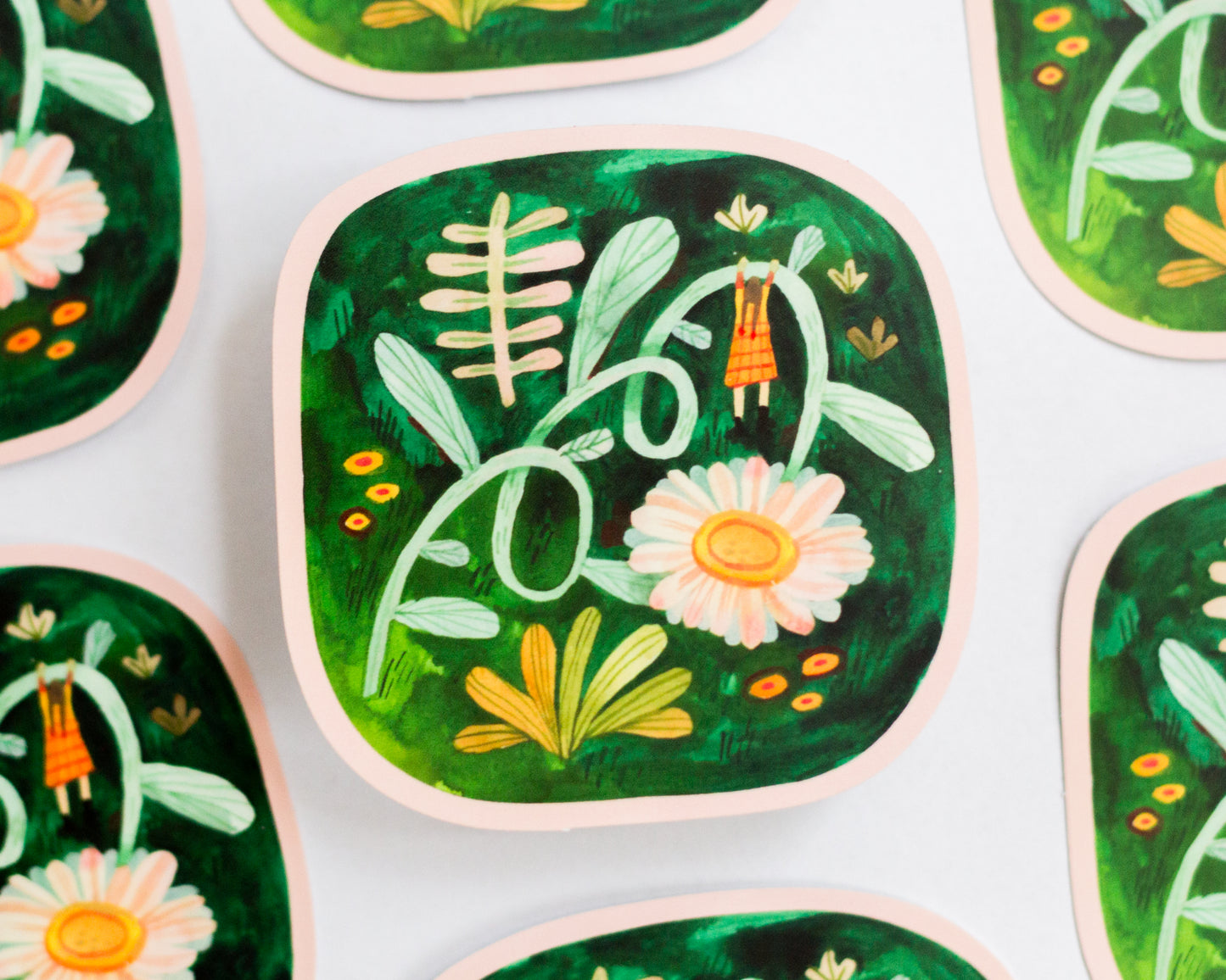 Vinyl Sticker — Growing Together