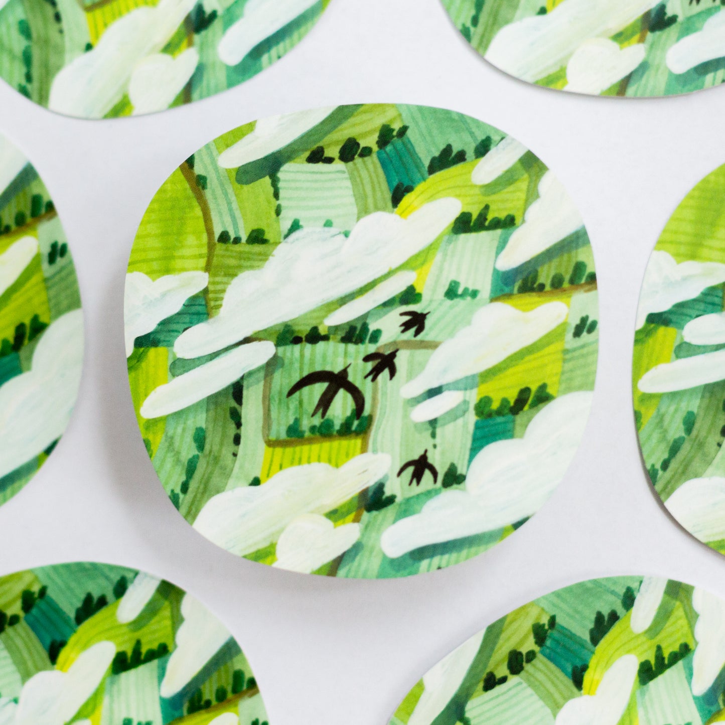 Vinyl Sticker — In Flight