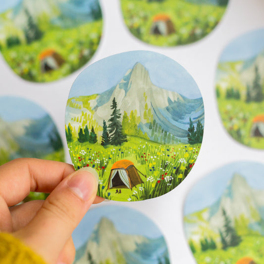 Vinylová samolepka — Černá kočka