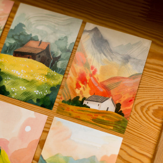 Sticker Set — Landscapes