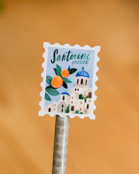 Samolepkový arch — Letní známky