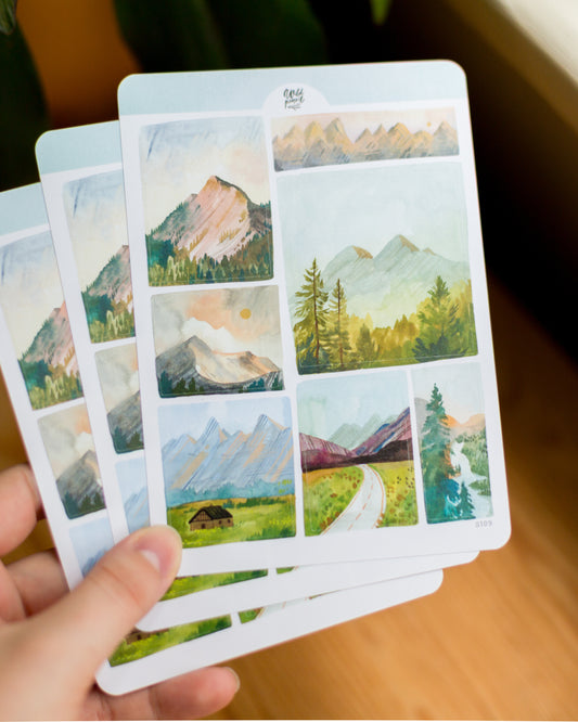 Nálepka — Sunrise Landscapes