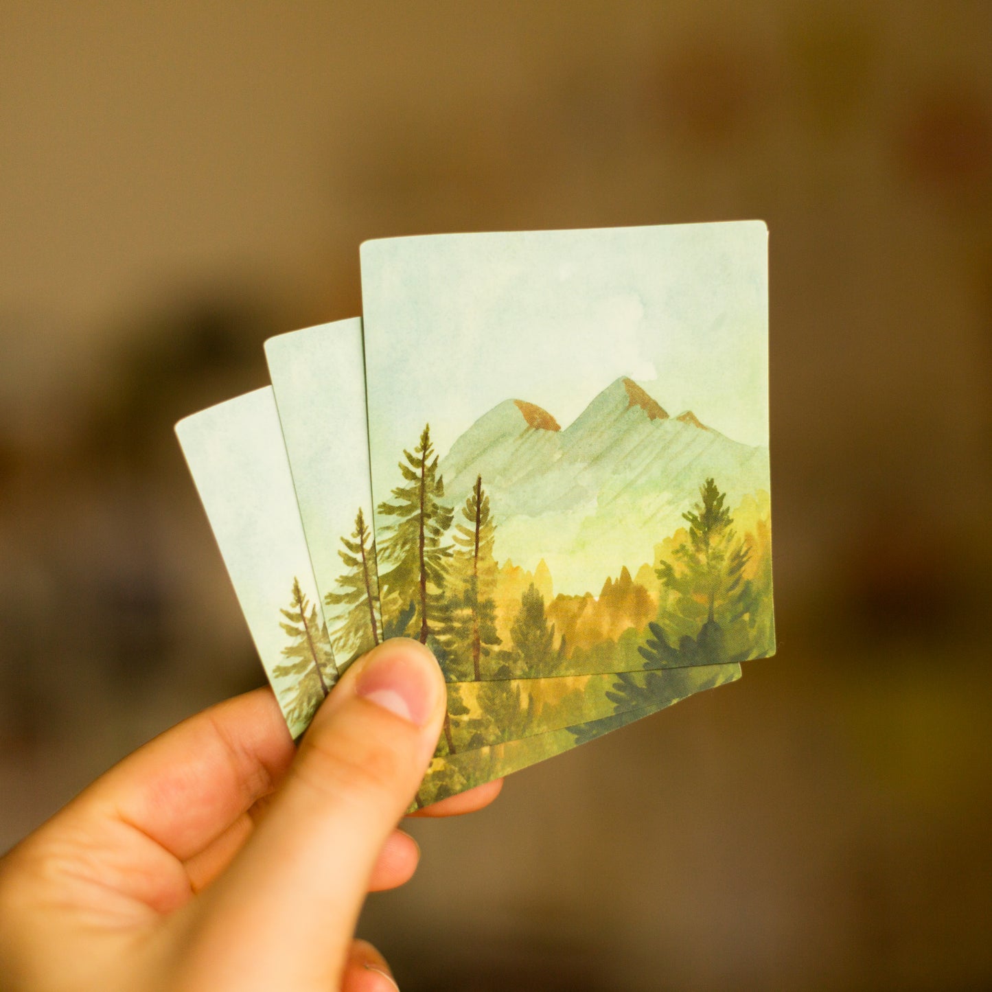 Vinylová samolepka — Hora