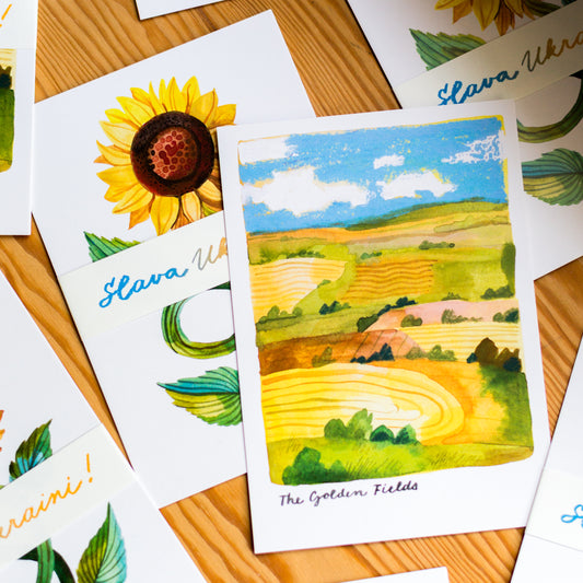 Sada pohlednic — Podzimní krajiny