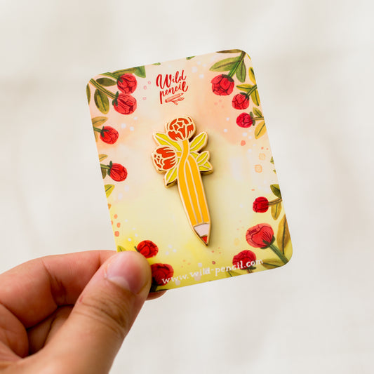 Kovový odznak — Divoká tužka