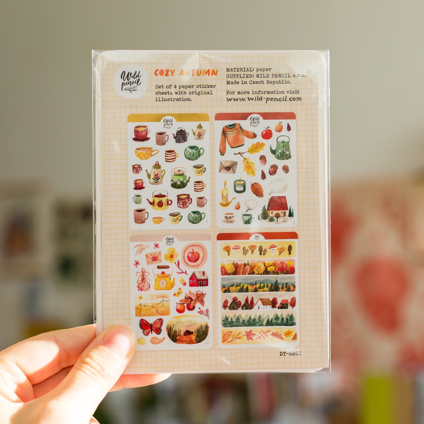 Samolepkový arch — Podzim