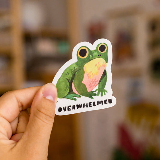 Vinylová samolepka — Overwhelmed
