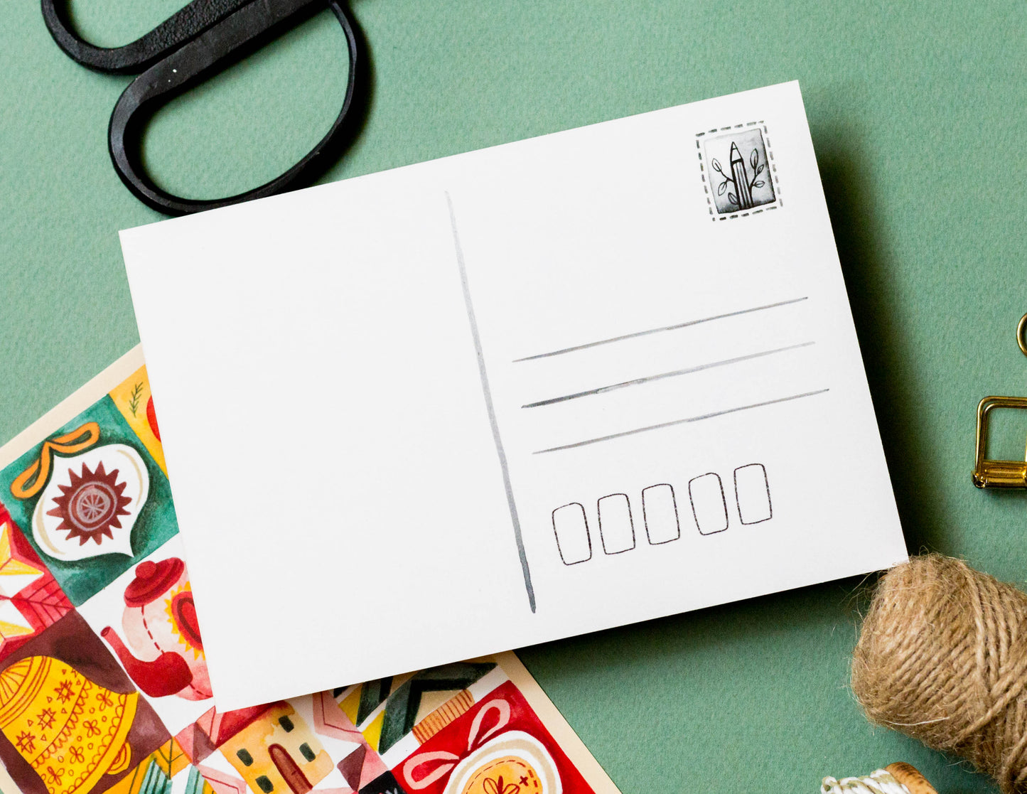 Pohlednice — Romantické hrnečky