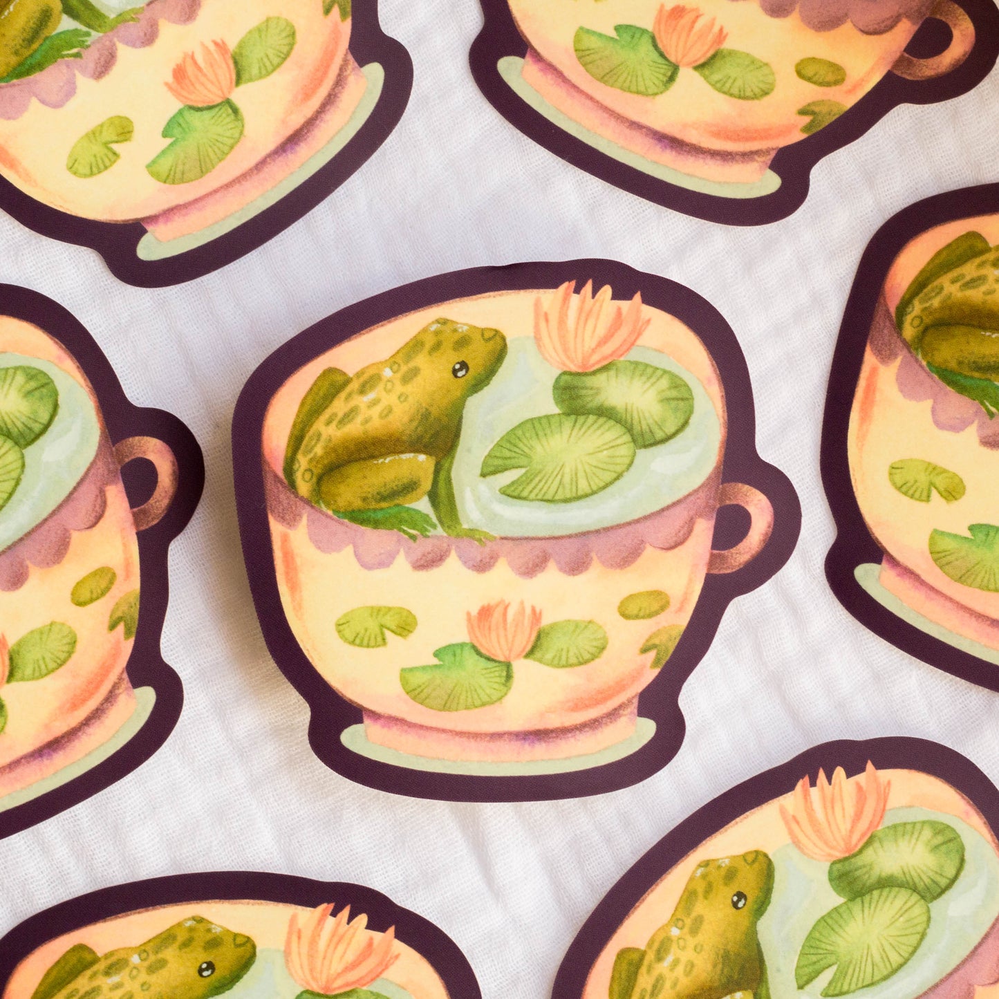 Vinylová samolepka — Žabka