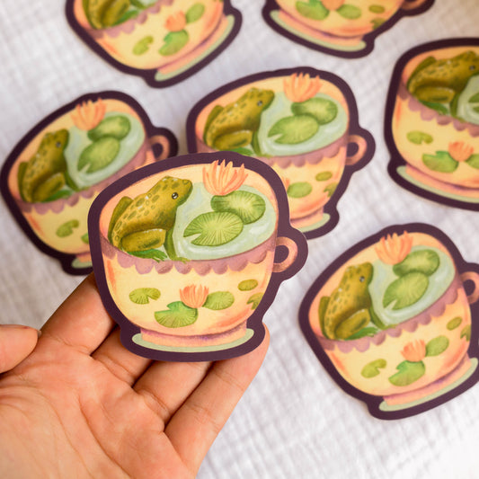 Vinylová nálepka — Žába