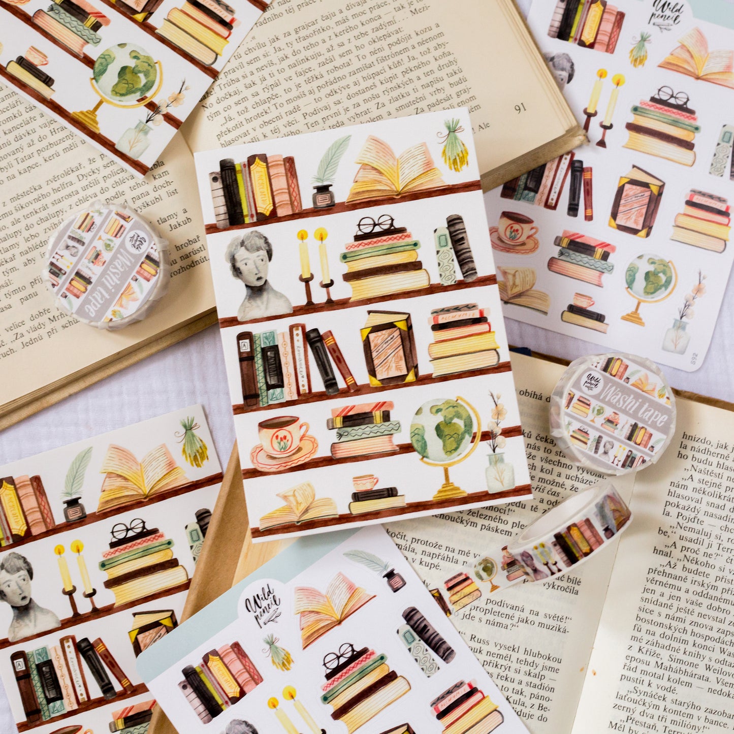 Pohlednice — Knihovnička