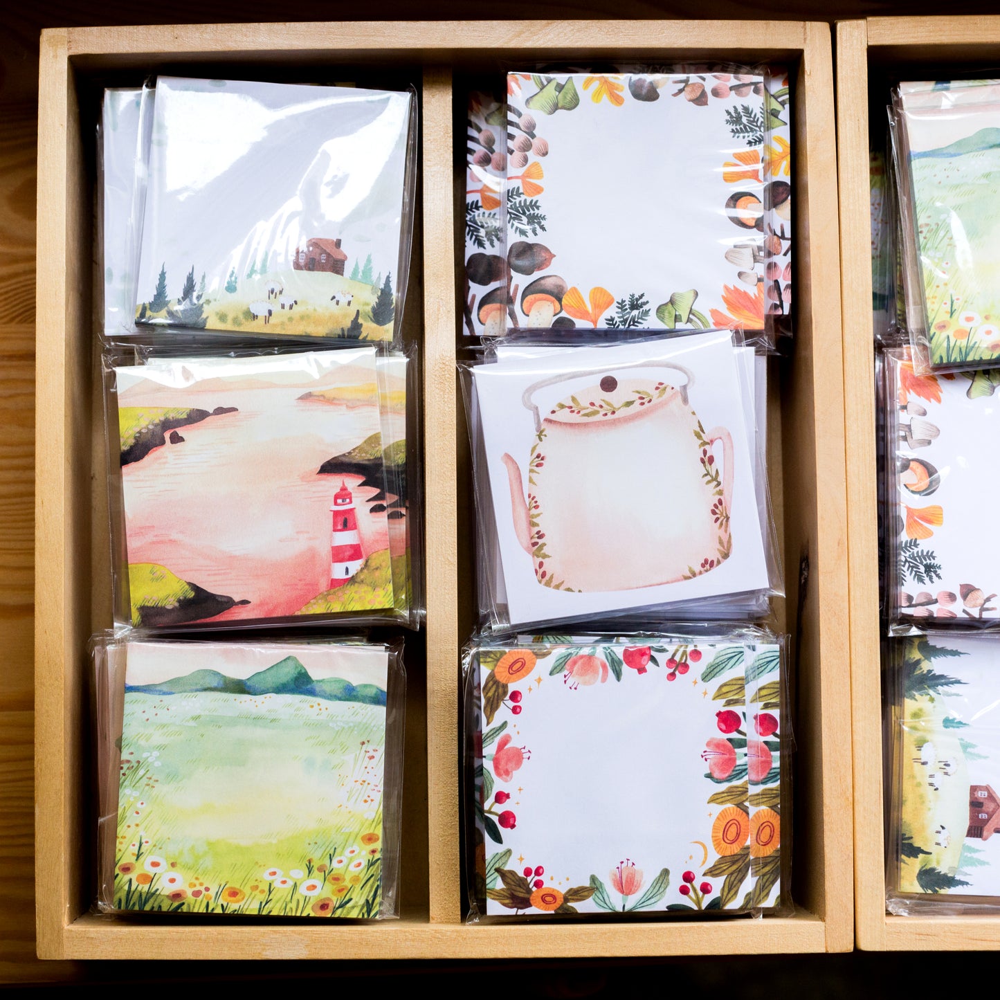 Lepicí papírky — Maják na útesu