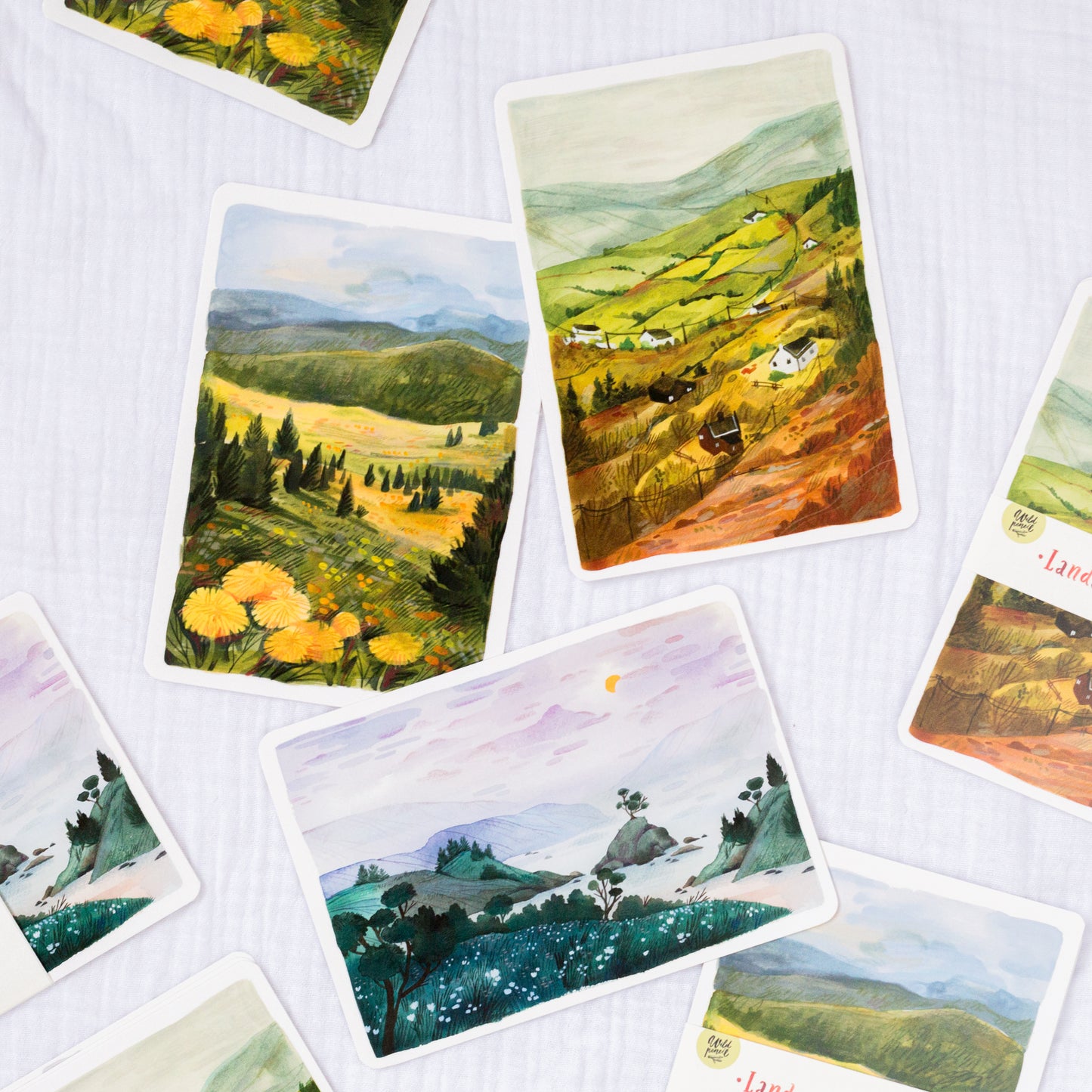 Sada pohlednic — Pohlednice krajiny II