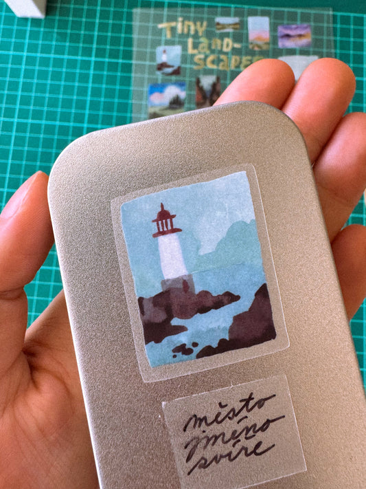 Vinyl sticker sheet — Stamps
