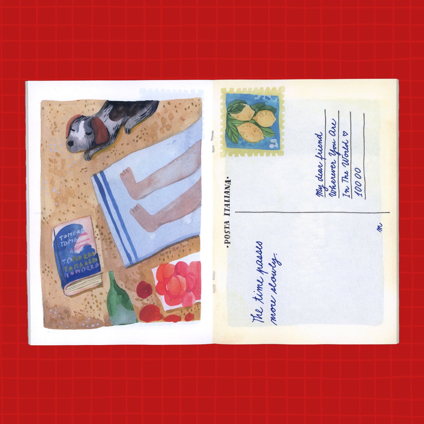 Mini Zine — Postcards From Italy