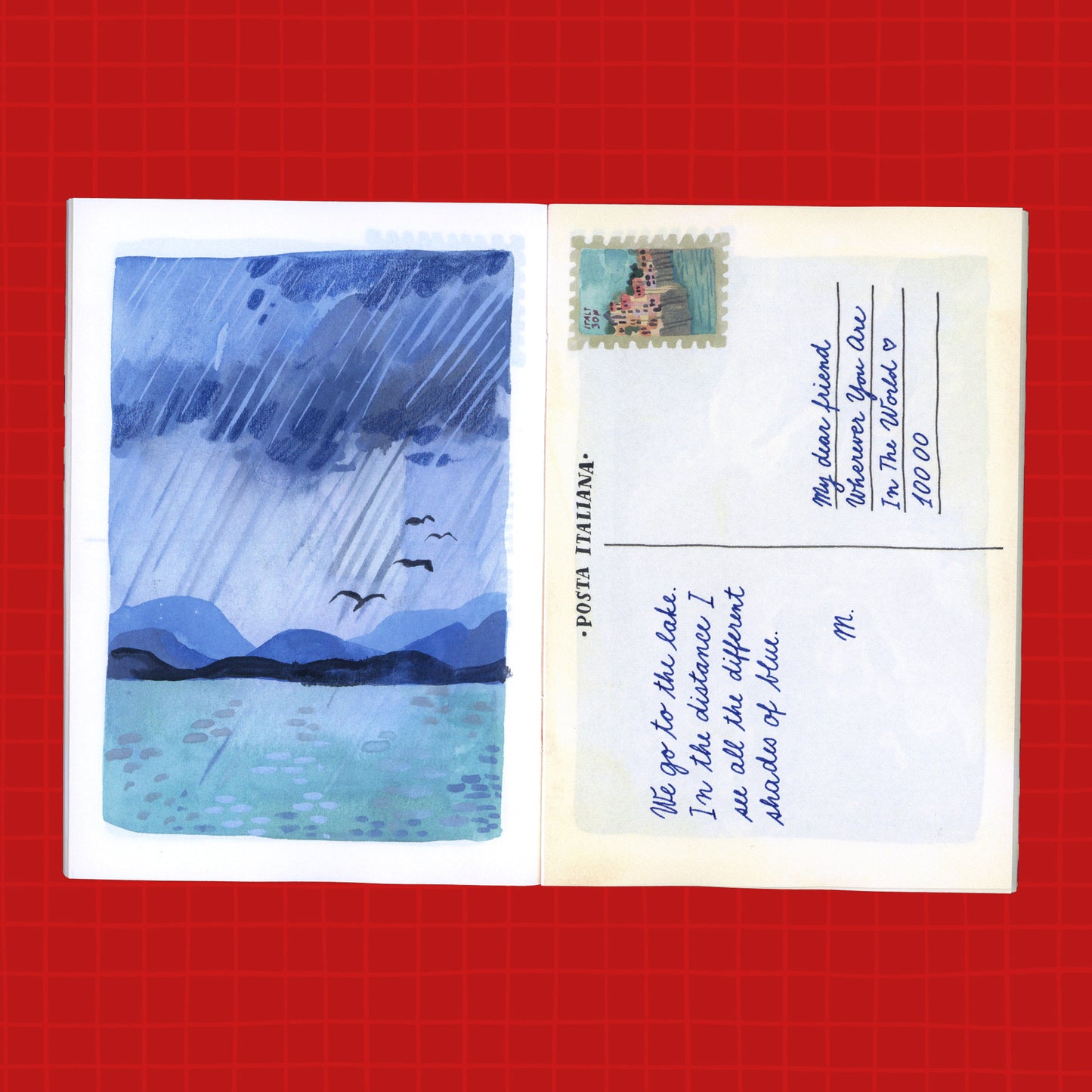 Mini Zine — Postcards From Italy