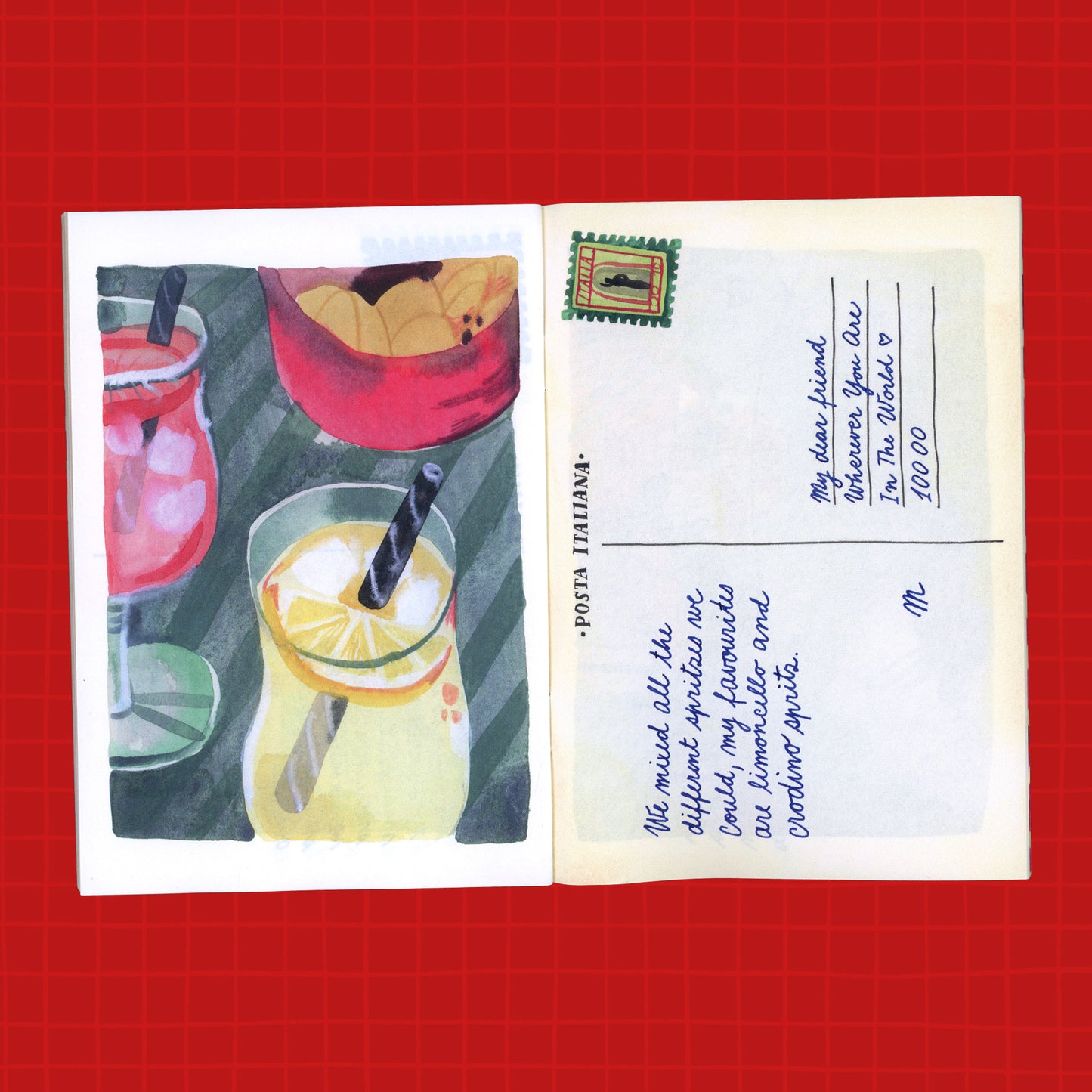 Mini Zine — Postcards From Italy