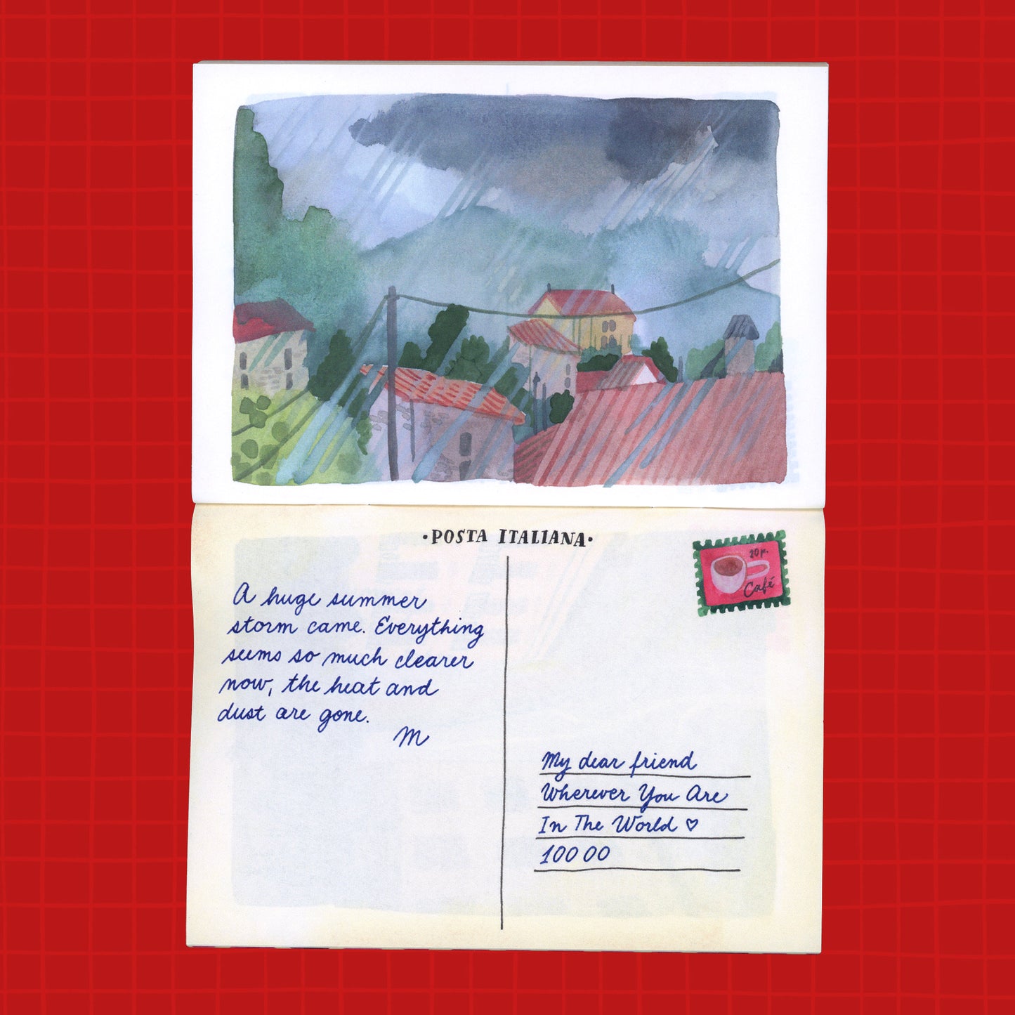 Mini Zine — Postcards From Italy