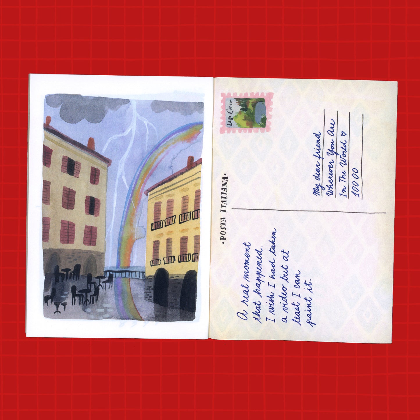 Mini Zine — Postcards From Italy
