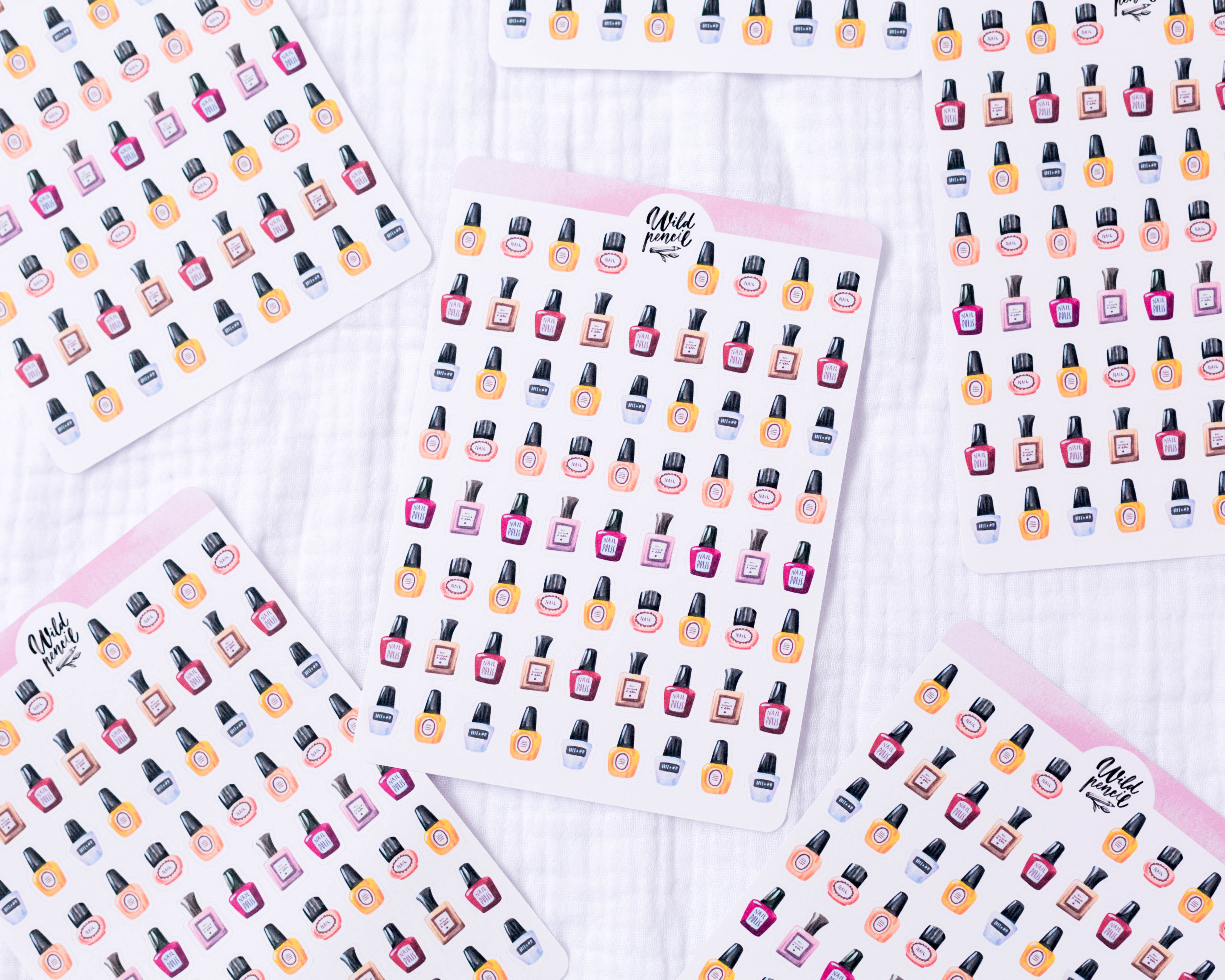 Generic Sticker Sheet Sticker Sheets – Wild Pencil