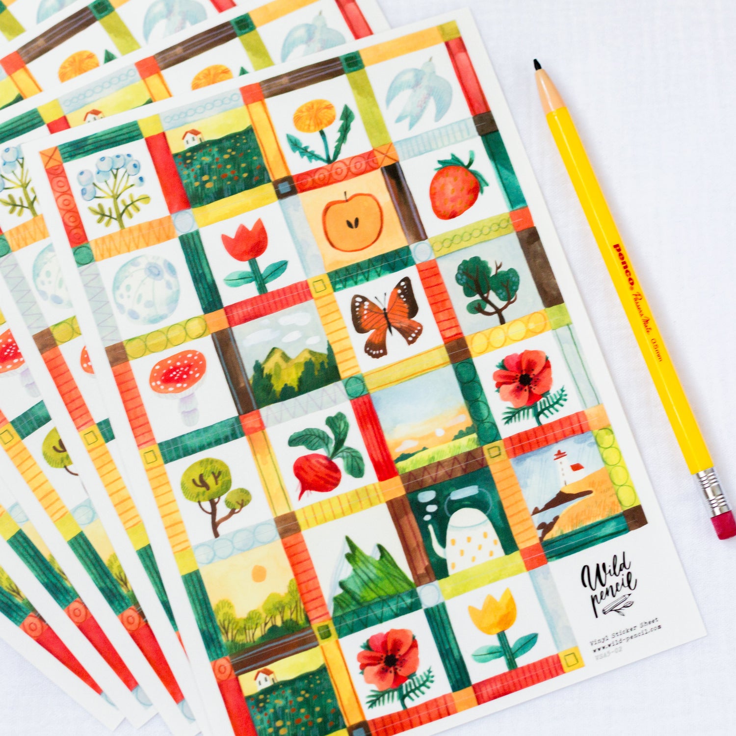 Vinyl Sticker Sheets