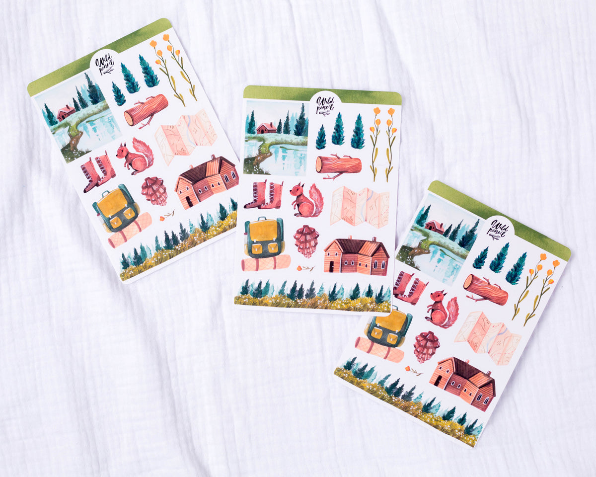 Sticker Pack Explorer Sticker Sheet — Explorer – Wild Pencil