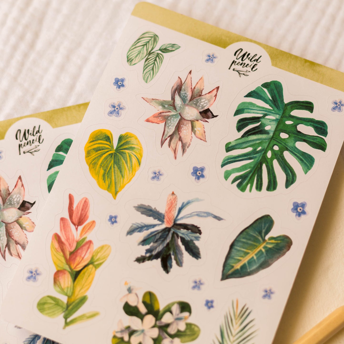 Sticker Sheet — Botanical Garden