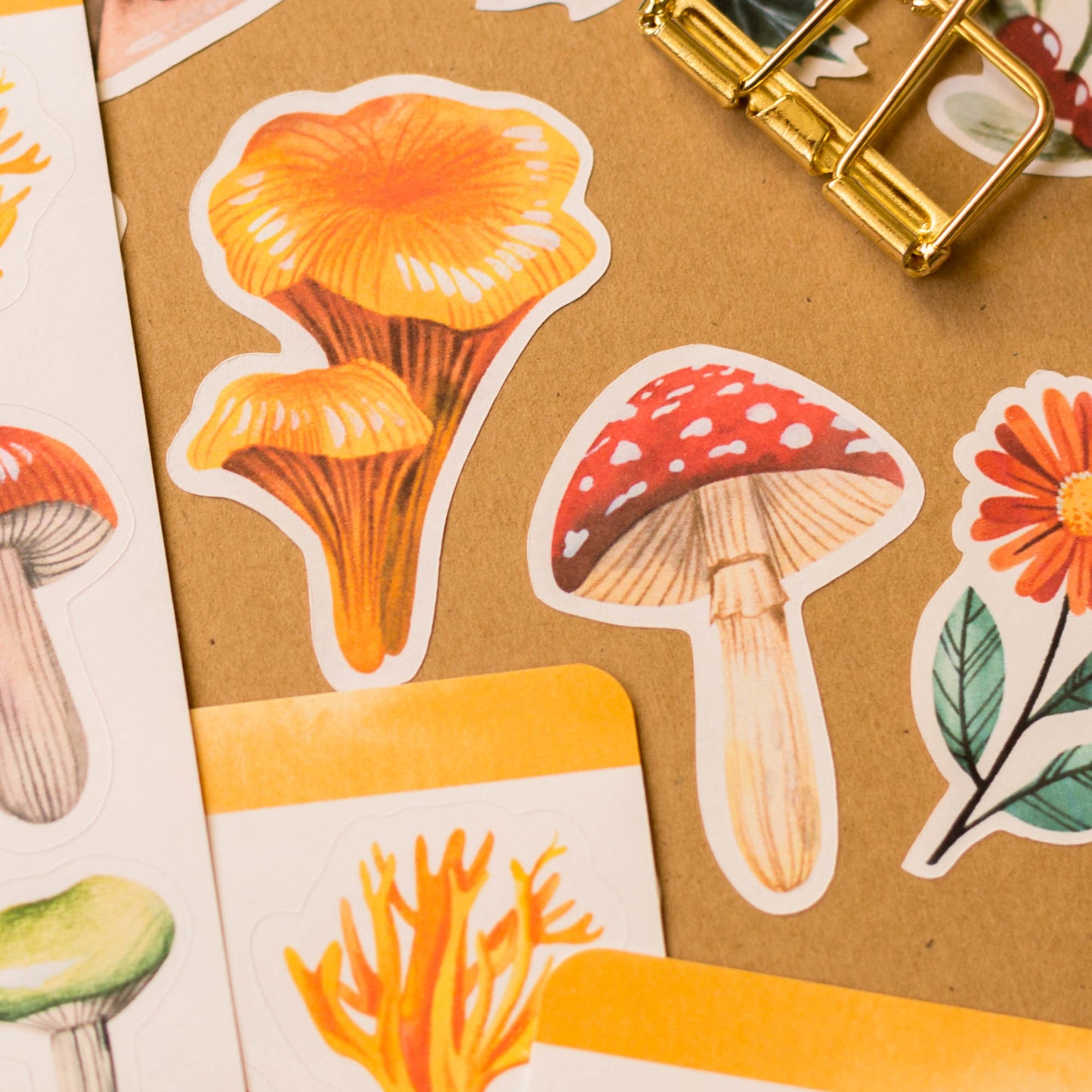 Sticker Sheet — Mushrooms