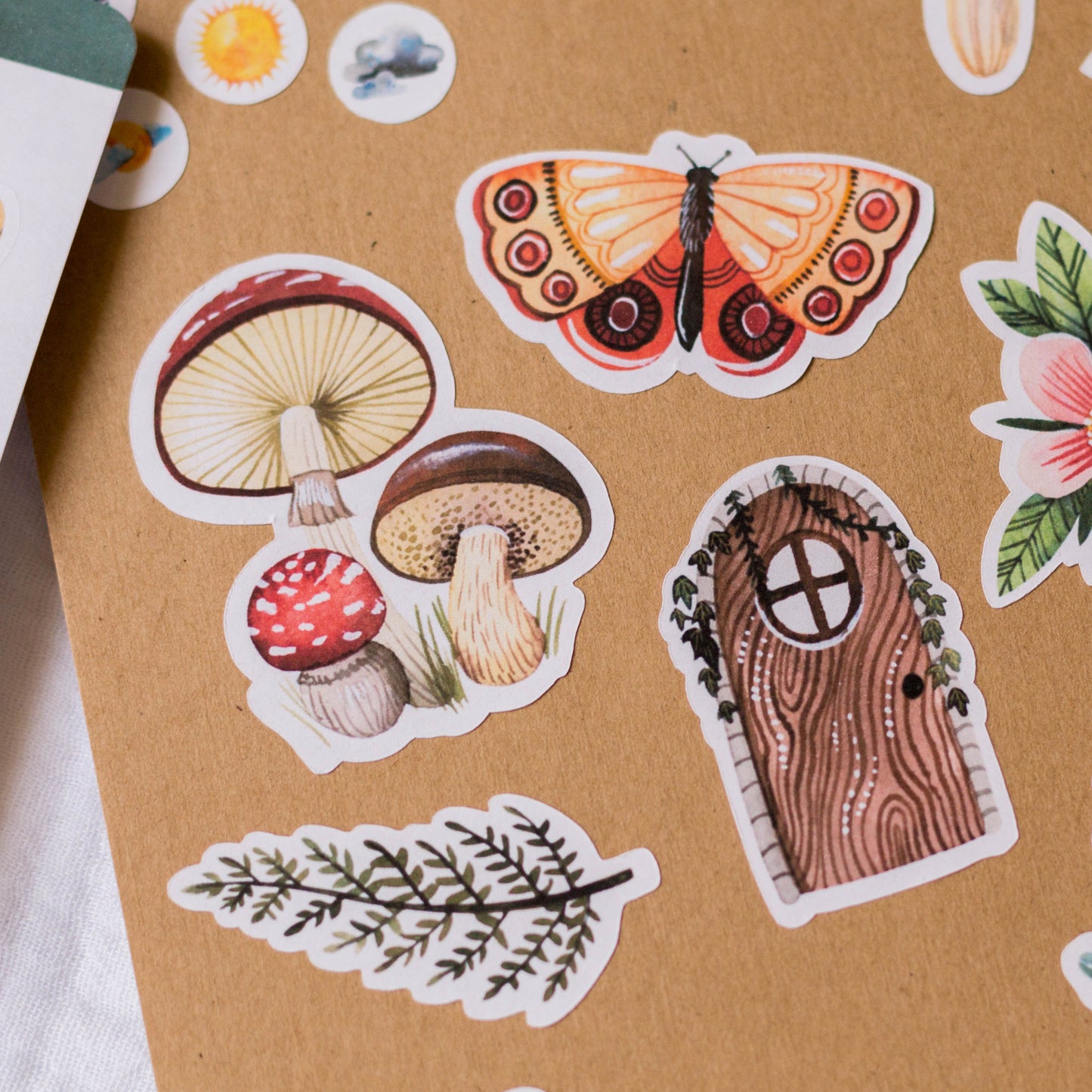 Sticker Sheet — Forest