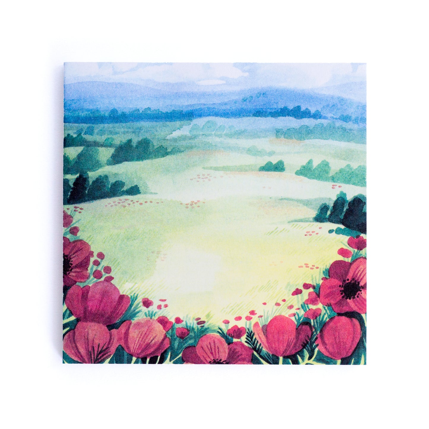 Sticky notes — Poppy Meadow