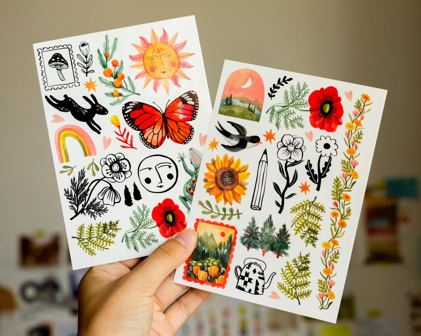 Temporary Tattoos — Late Summer