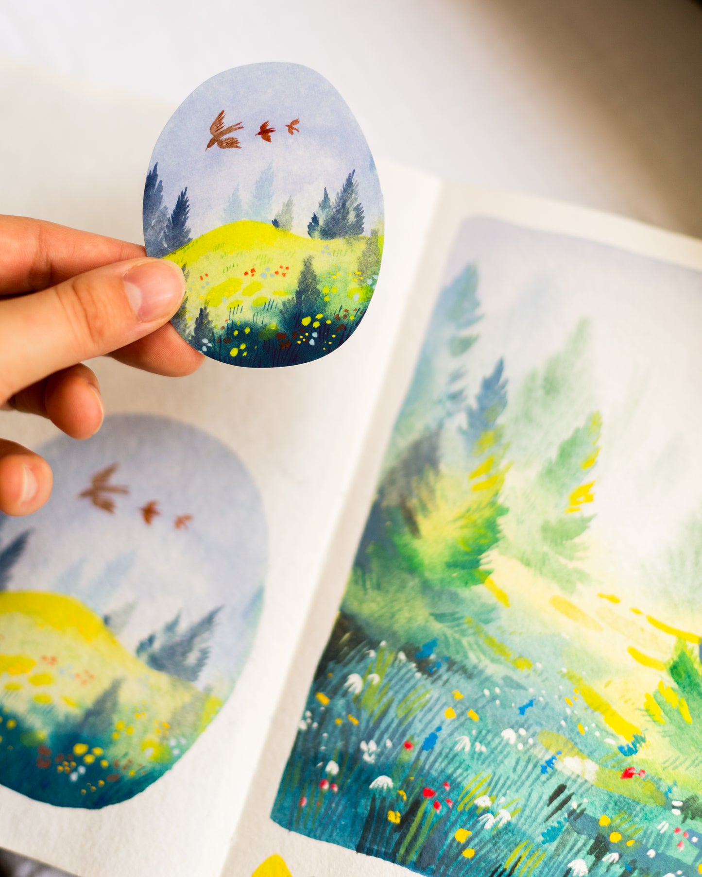 Vinyl Sticker — In The Clearing