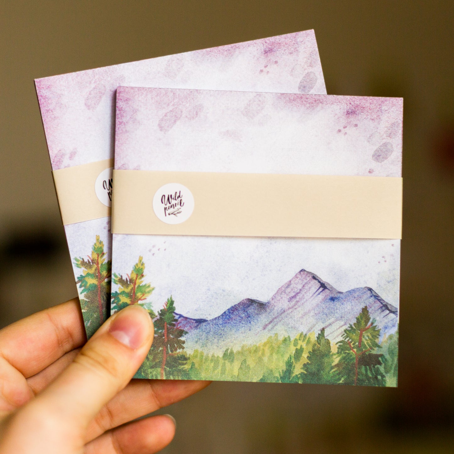 Notepad — Mountains